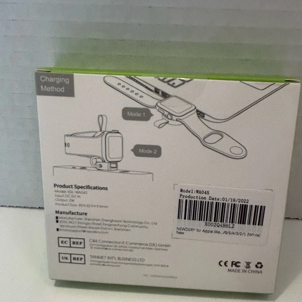 Newderry Apple Watch Chargers - Set of 2 - New in package